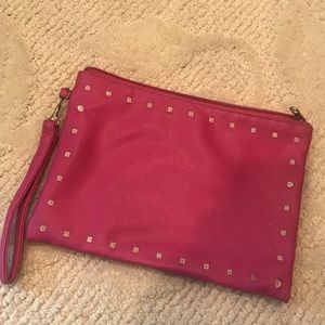 Pink Wristlet bag